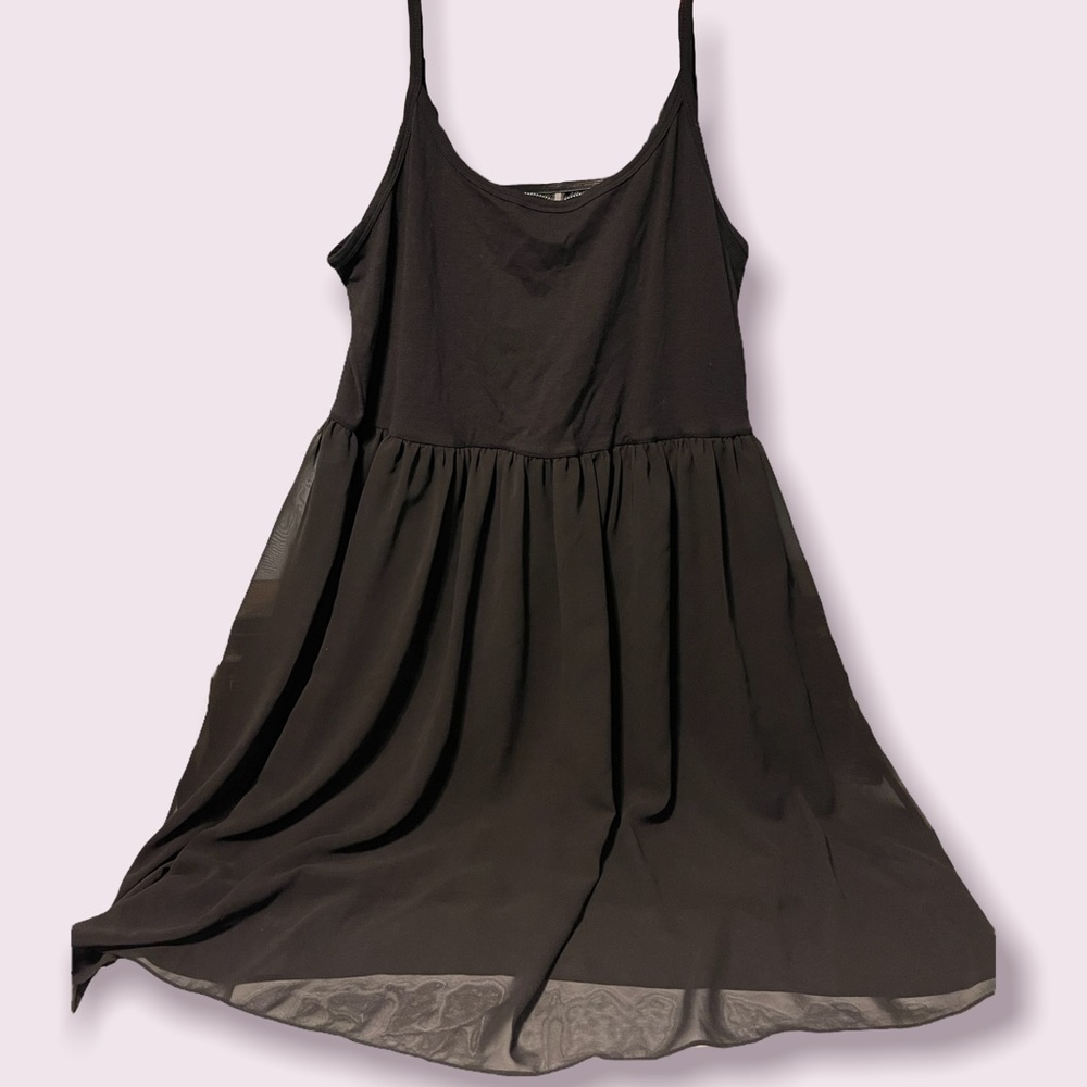 Black Spaghetti Strap Dress